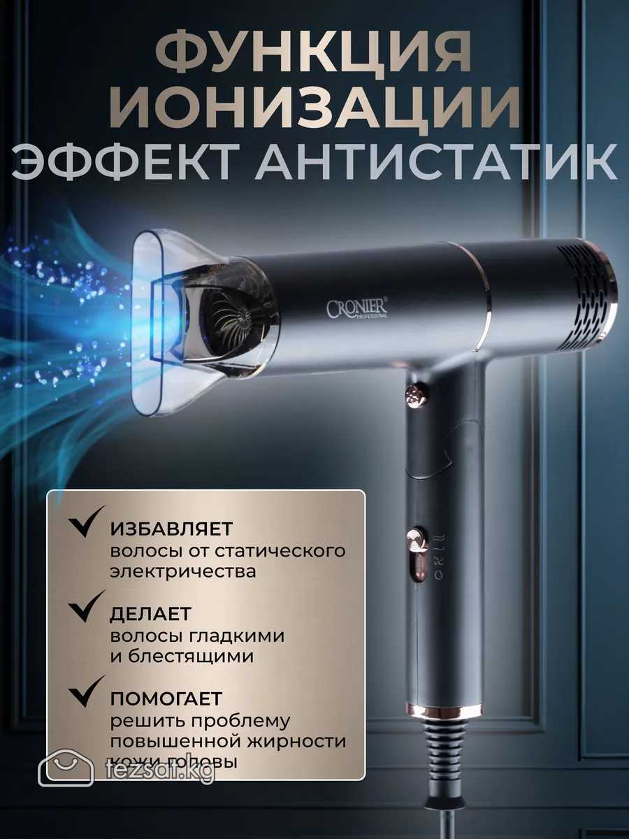 Фен дорожный Cronier CR-7888
Этот универсальный фе image 3