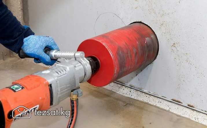 Алмазная сверлильная установка на стойке Hilti (эл