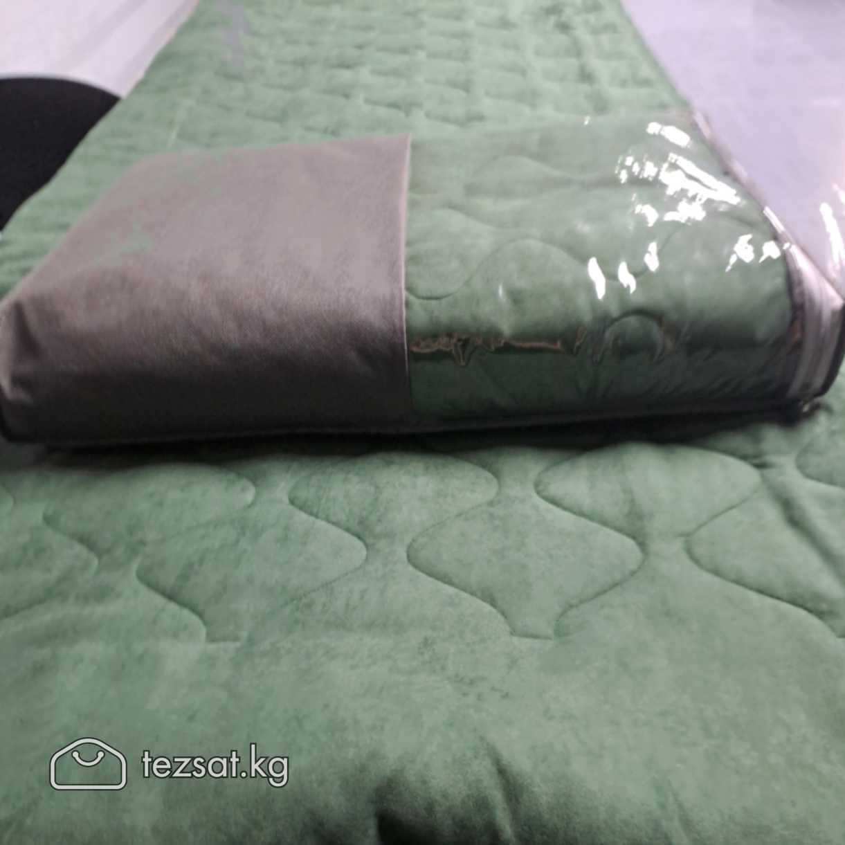 Декоротивное покрывало из турецской ткани суэт бар image 2