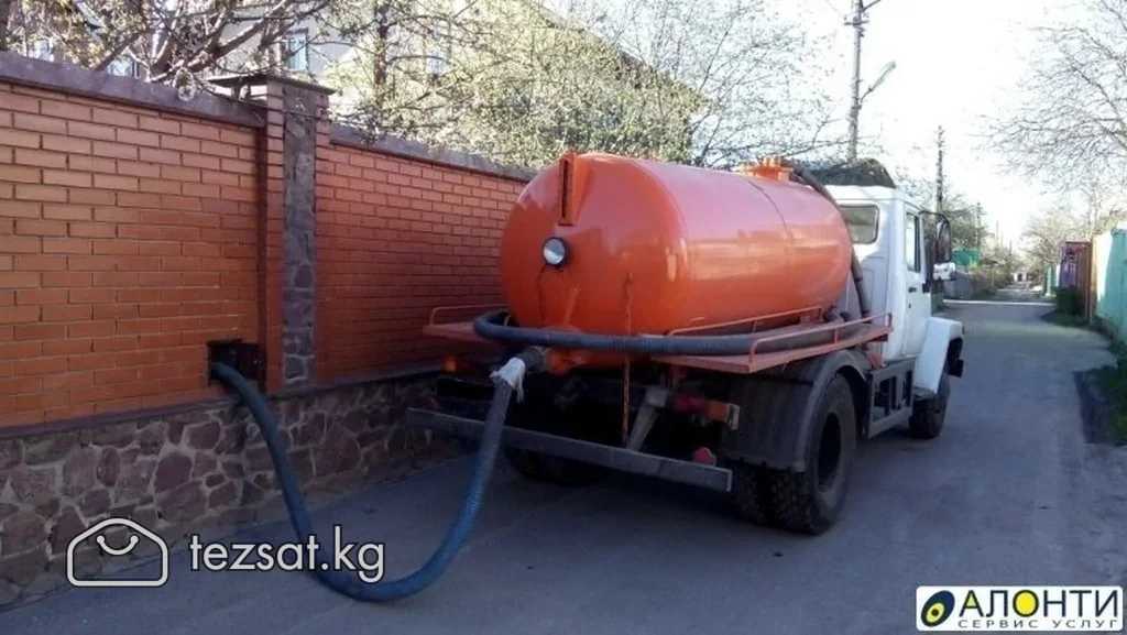 Ассенизатор Откачка Бишкек септиков продувка канал