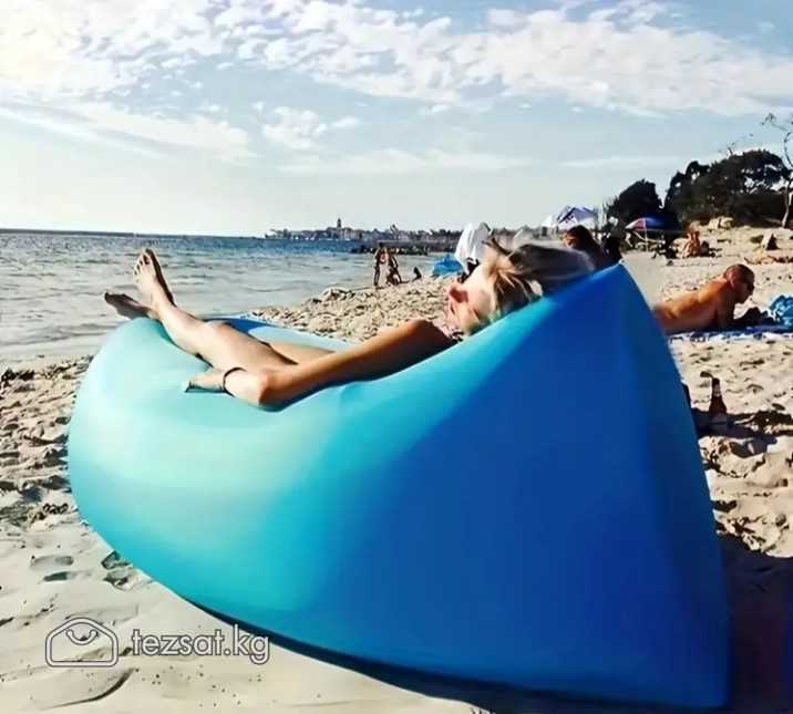 Диван надувной. Надувная Кровать-шезлонг. Надувной image 7