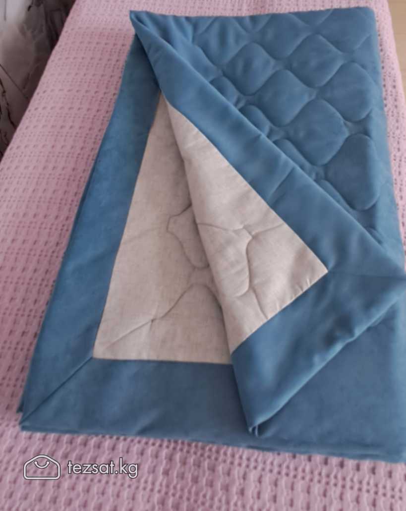Декоротивное покрывало из турецской бархатистой тк image 3