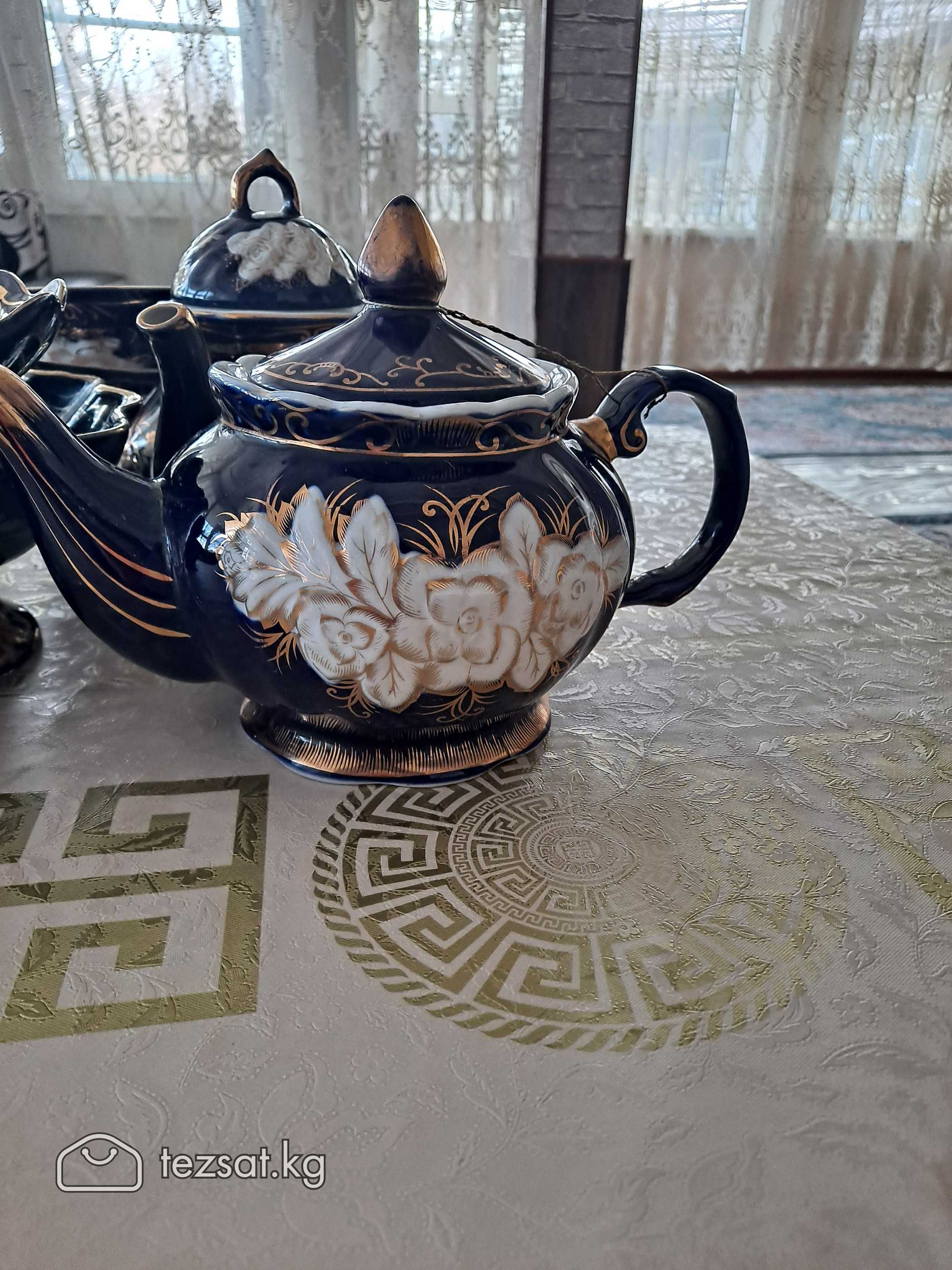 В комплекте идёт чайник, пиала,вазы большие , мале image 2
