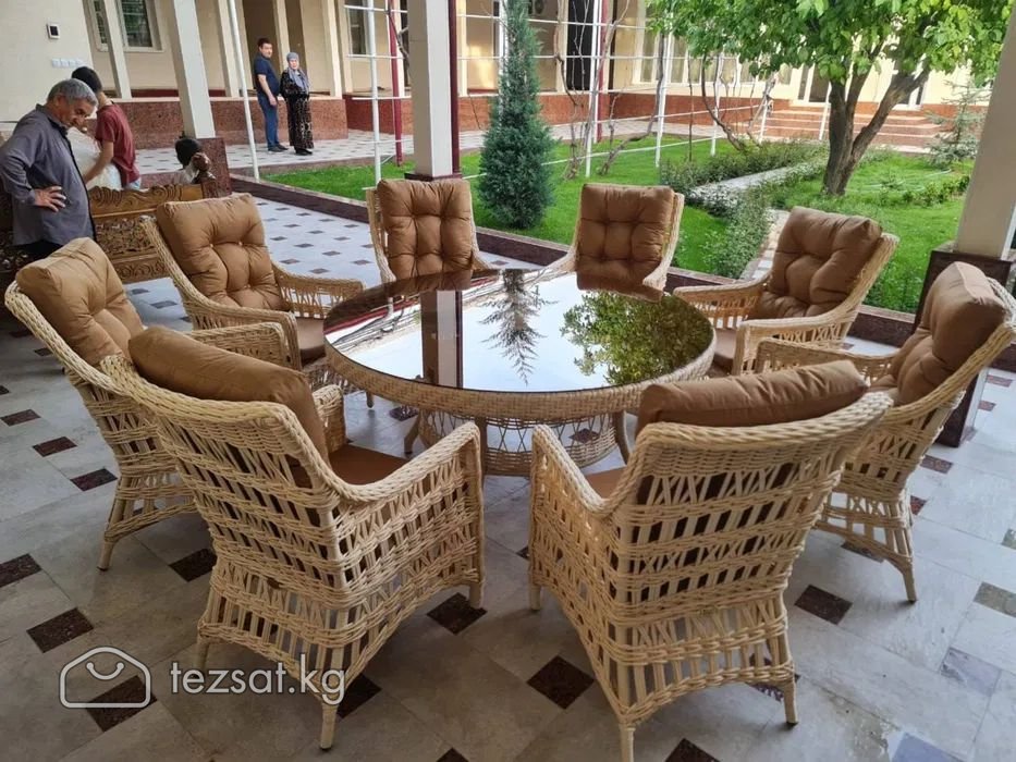 Садовая мебель из ротанга Бишкек image 1