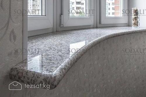 ПОДОКОННИКИ ИЗ НАТУРАЛЬНОГО ГРАНИТНОГО КАМНЯ image 2