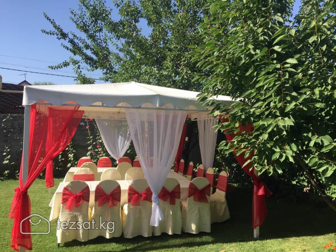 Прокат столов и стульев Бишкек.  Шатры в аренду  image 8